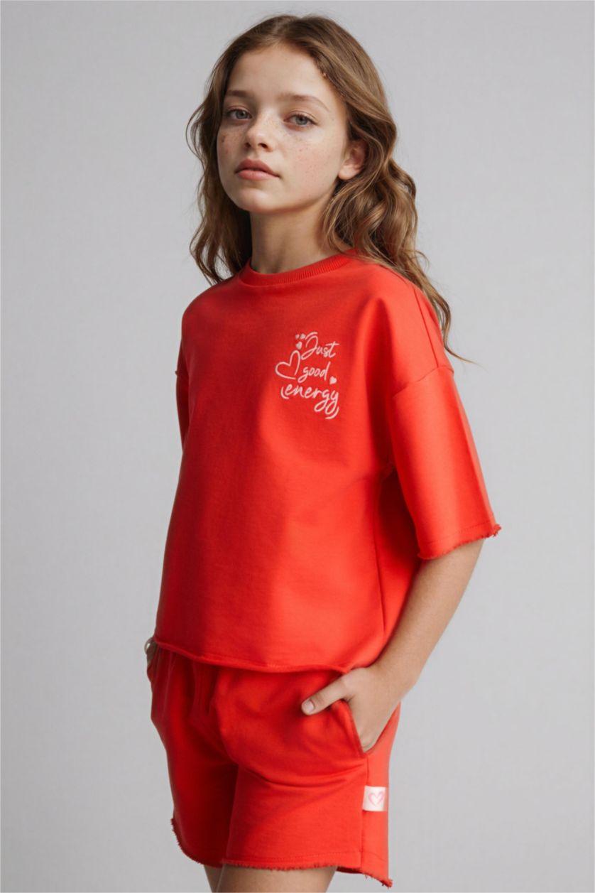 Kız Çocuk - Genç Kız Kırmızı 2'li Takım