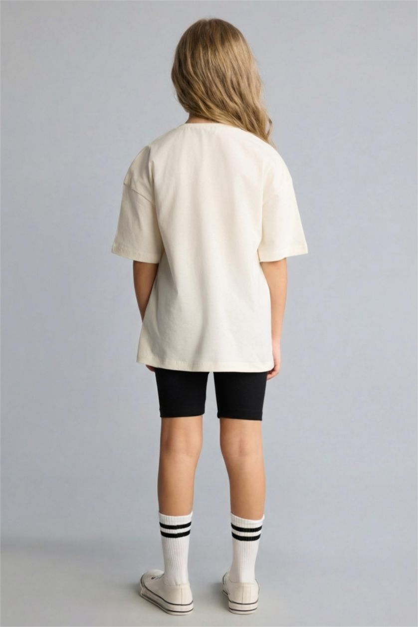 Kız Çocuk - Genç Kız Ekru 2'li Takım Kız Çocuk