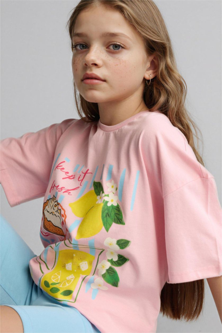 Kız Çocuk - Genç Kız Pembe 2'li Takım