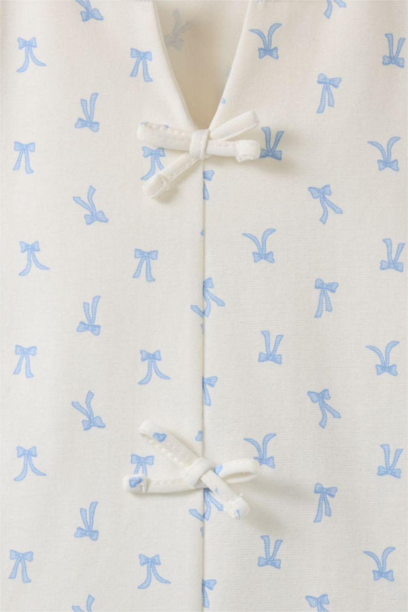 Kız Çocuk - Genç Kız Ekru Kız Çocuk 2'li Pijama Takımı 