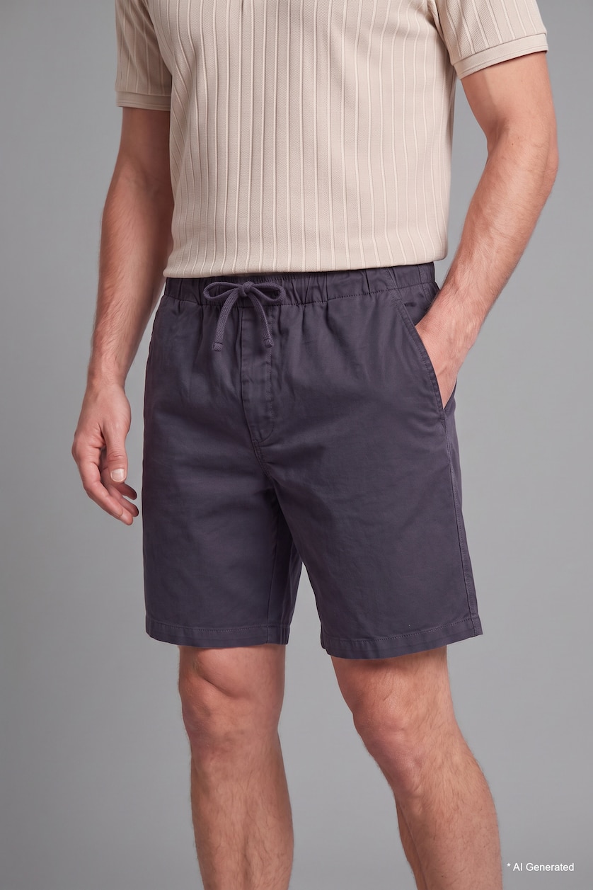 Man NAVY Relax Fit Shorts