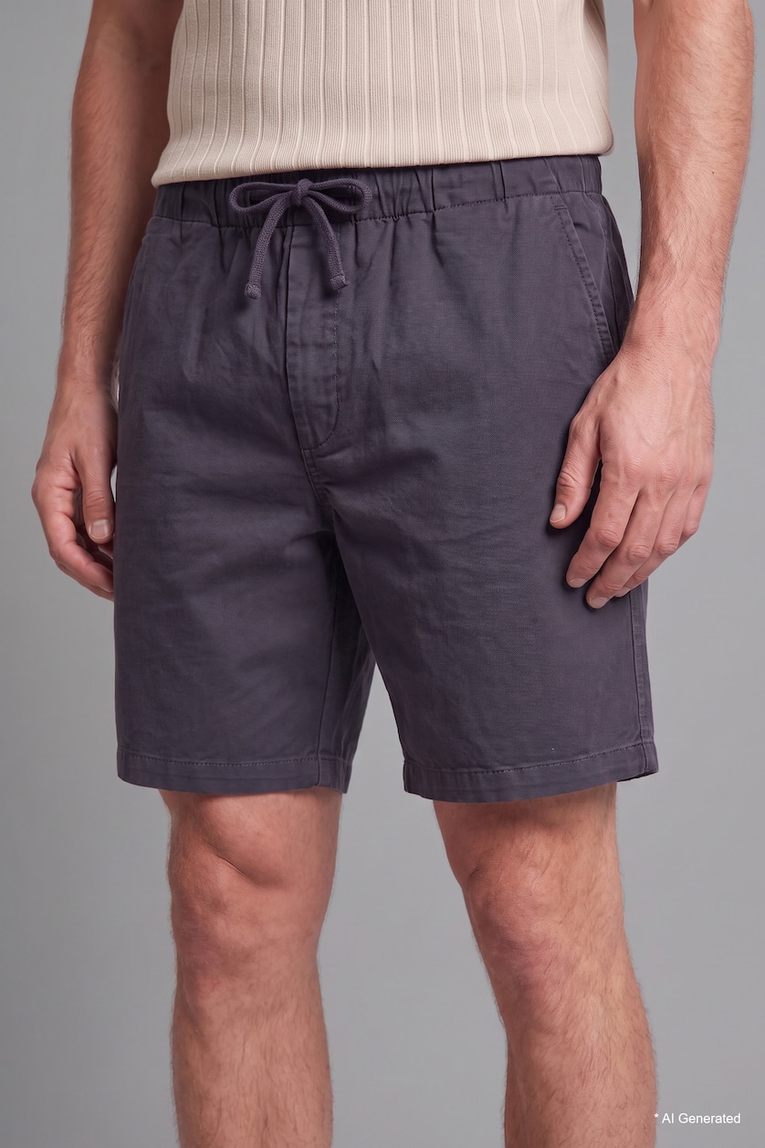 Man NAVY Relax Fit Shorts