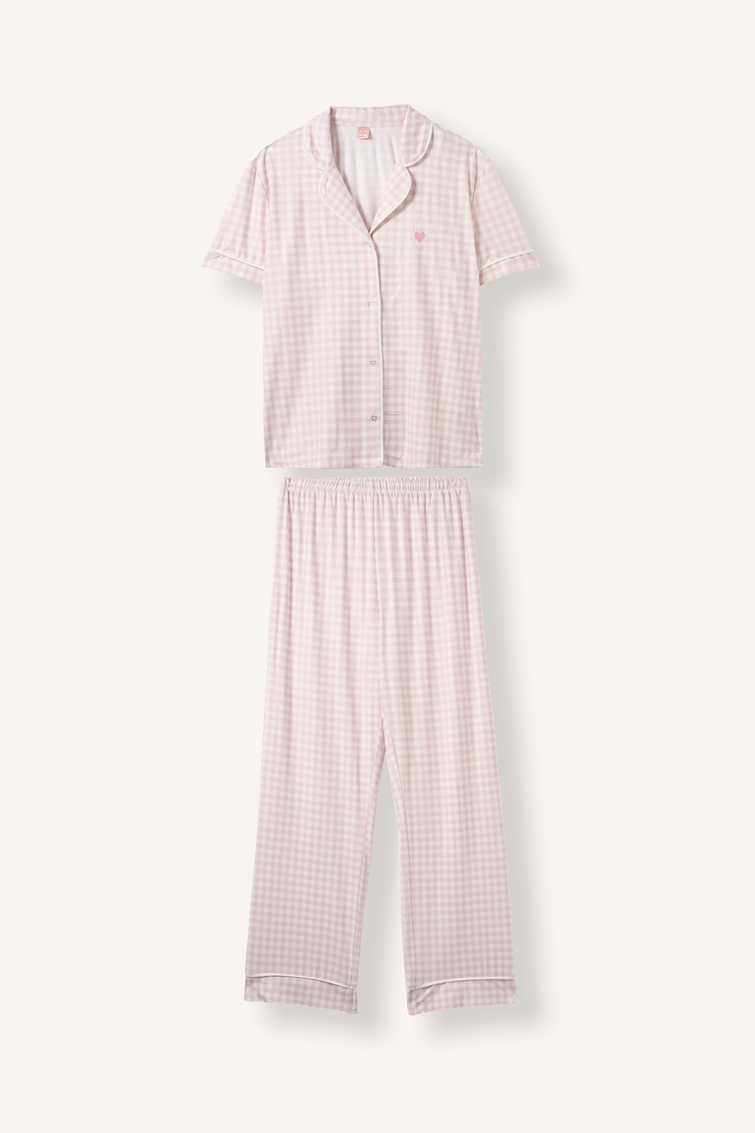 Woman Pink 2 piece Set