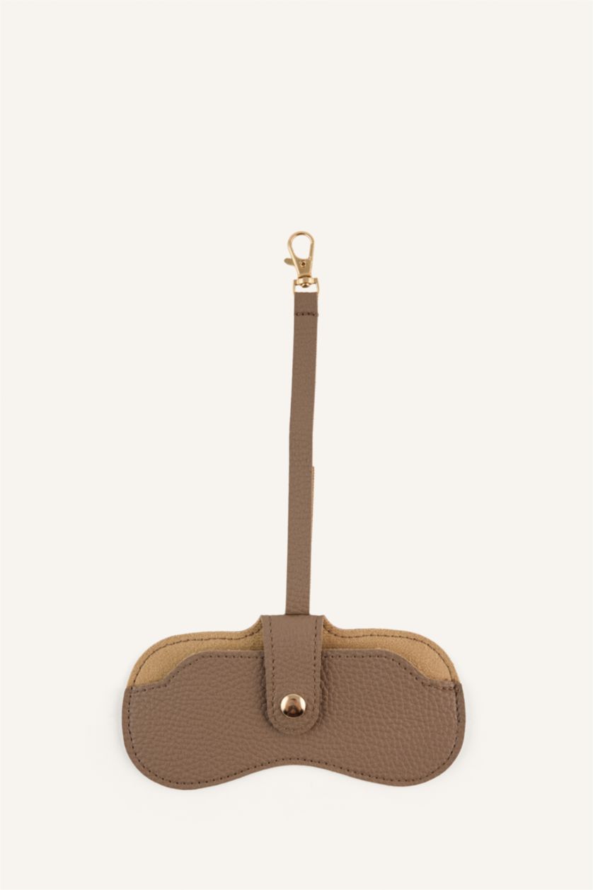 Women Beige Sunglasses Case