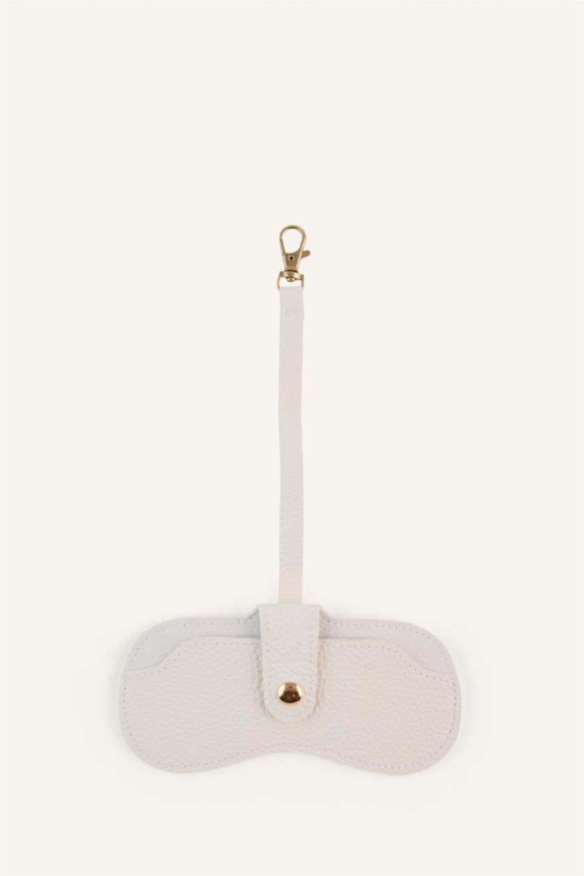 Women White Sunglasses Case