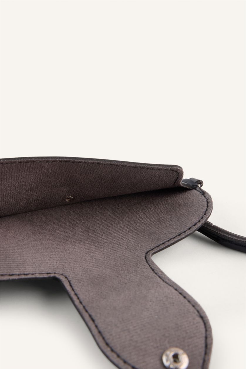 Women Black Sunglasses Case