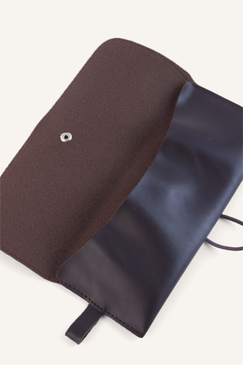 Women Dark Brown Sunglasses Case