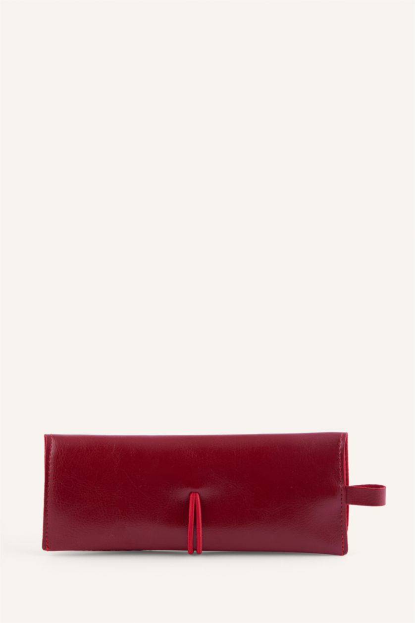 Women Red Sunglasses Case