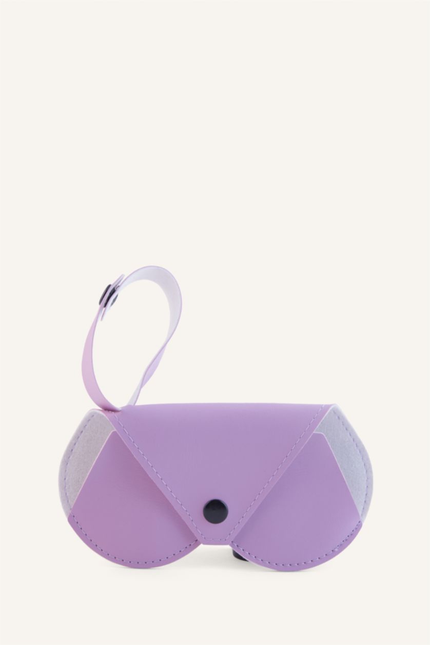 Women Purple Sunglasses Case