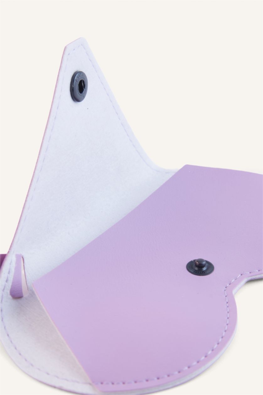 Women Purple Sunglasses Case