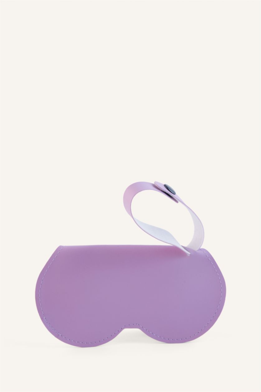 Women Purple Sunglasses Case