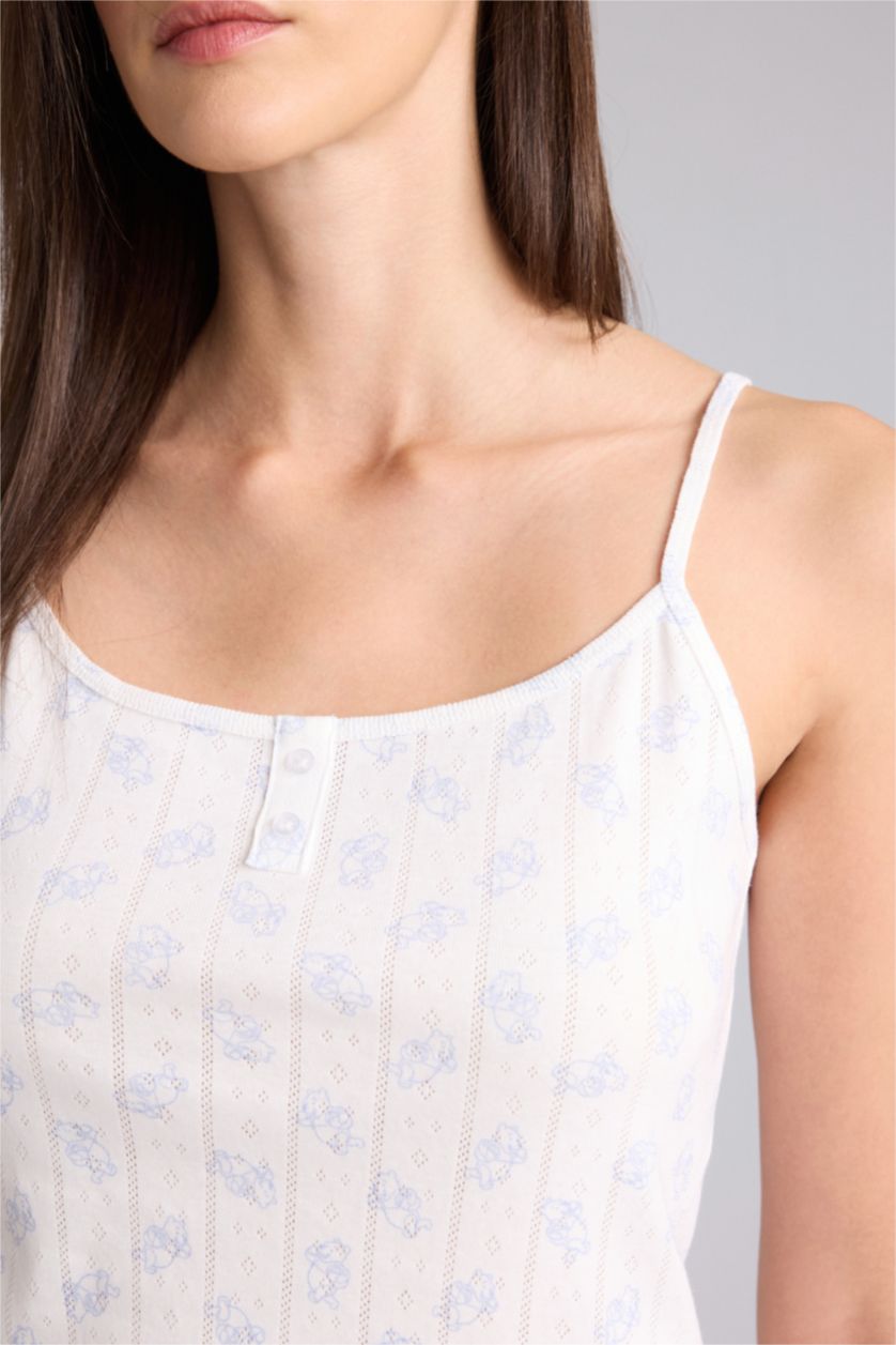 Kadın Ekru Wınnıe The Pooh Regular Fıt 2'li Takım