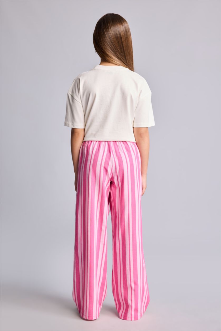 GIRLS & TEENS Pink Wide Leg Trousers