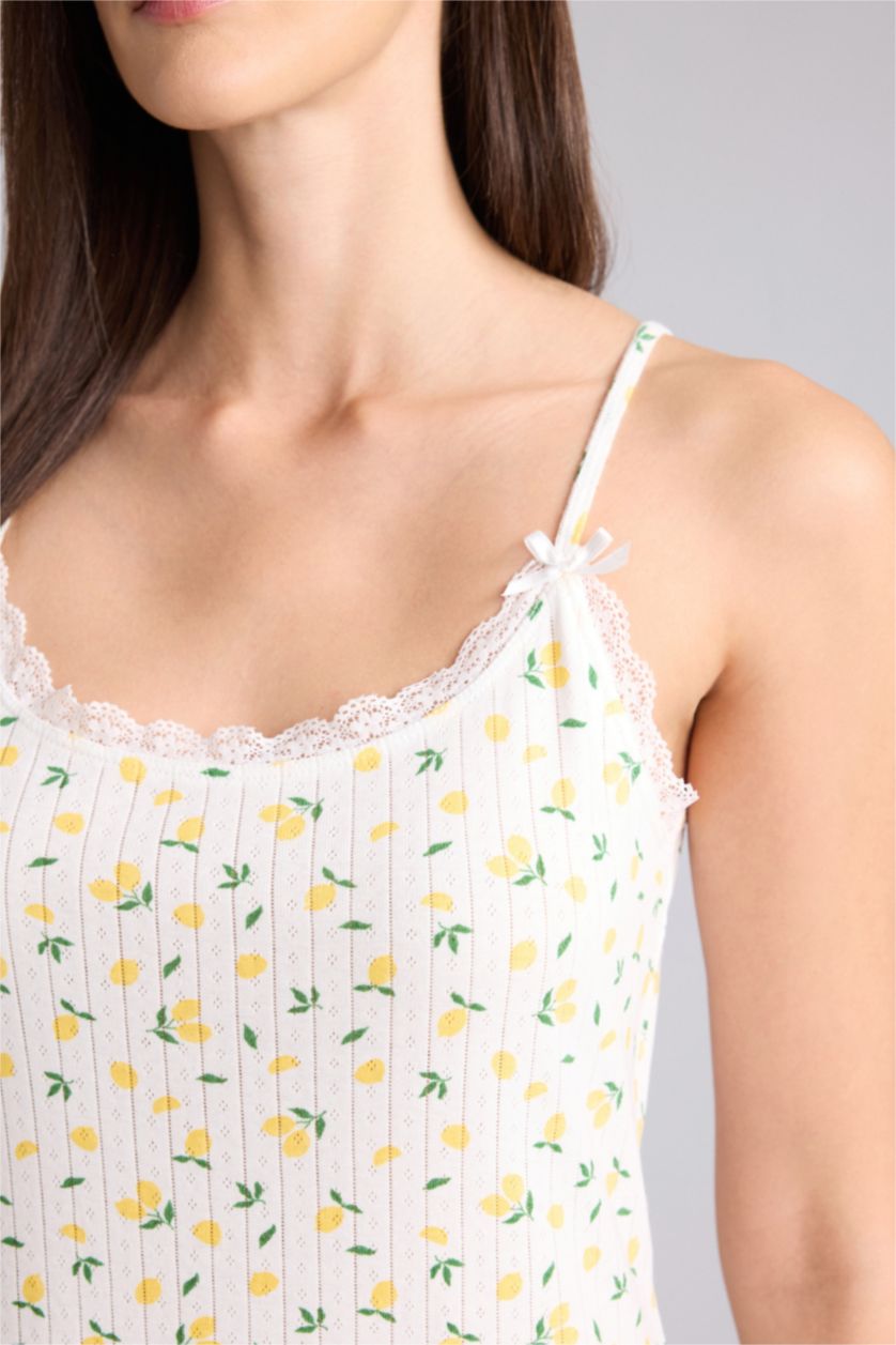 Woman Ecru Knitted Dress