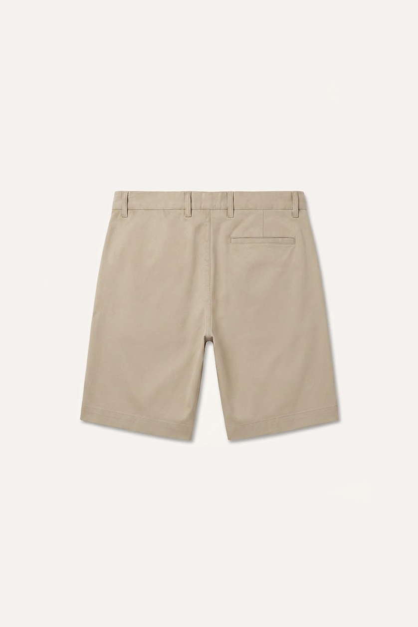 Men Beige Regular Fit Beige Shorts