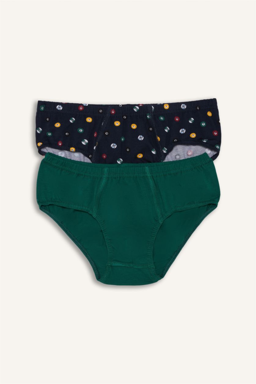 Boys & Teens NAVY Boy 2 piece Printed Slip Panty