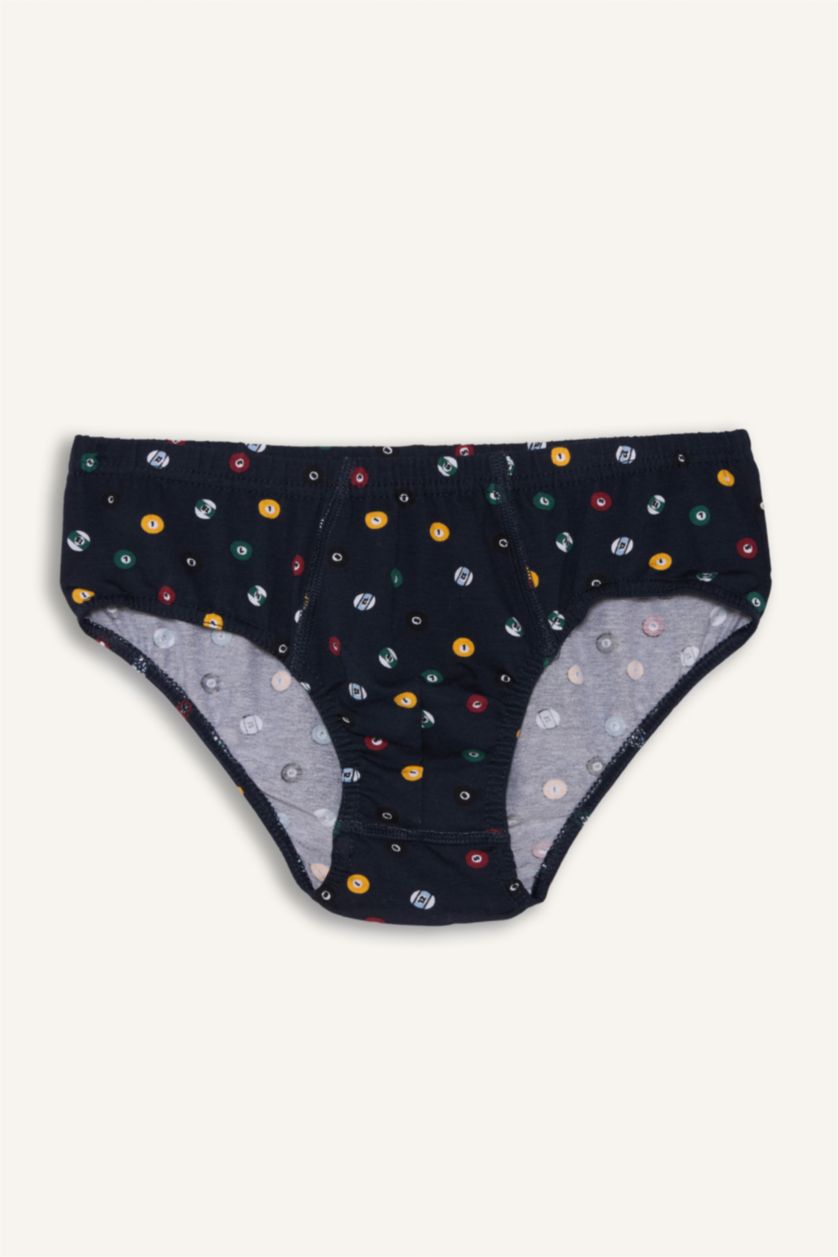 Boys & Teens NAVY Boy 2 piece Printed Slip Panty