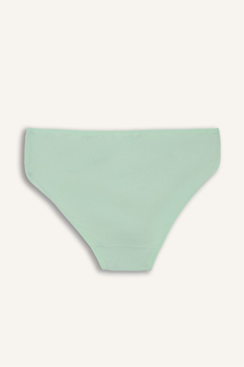 بنات ميلانج رمادي كلوت سليب بناتي ممشط مطبوع - 3 قطع