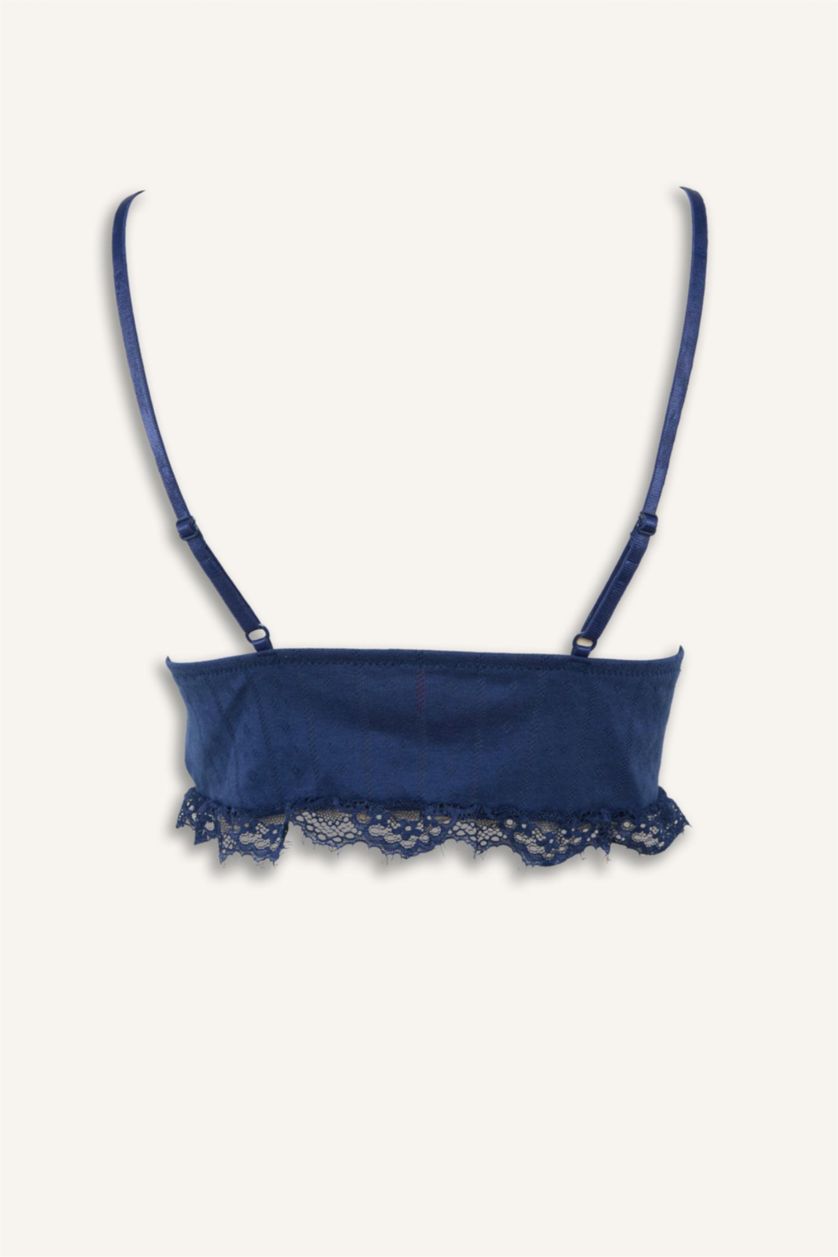 Kadın Lacivert Regular Fıt Bralet