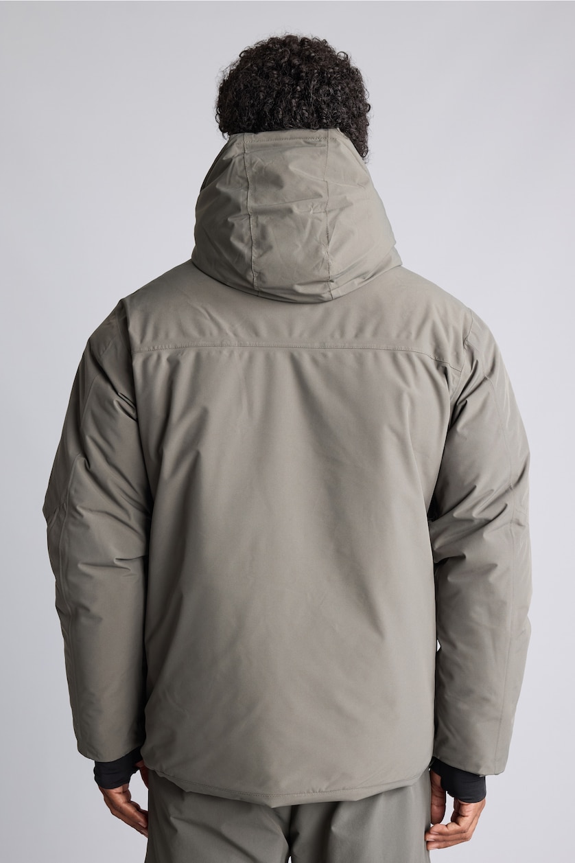 Men Dark Khaki Zipper