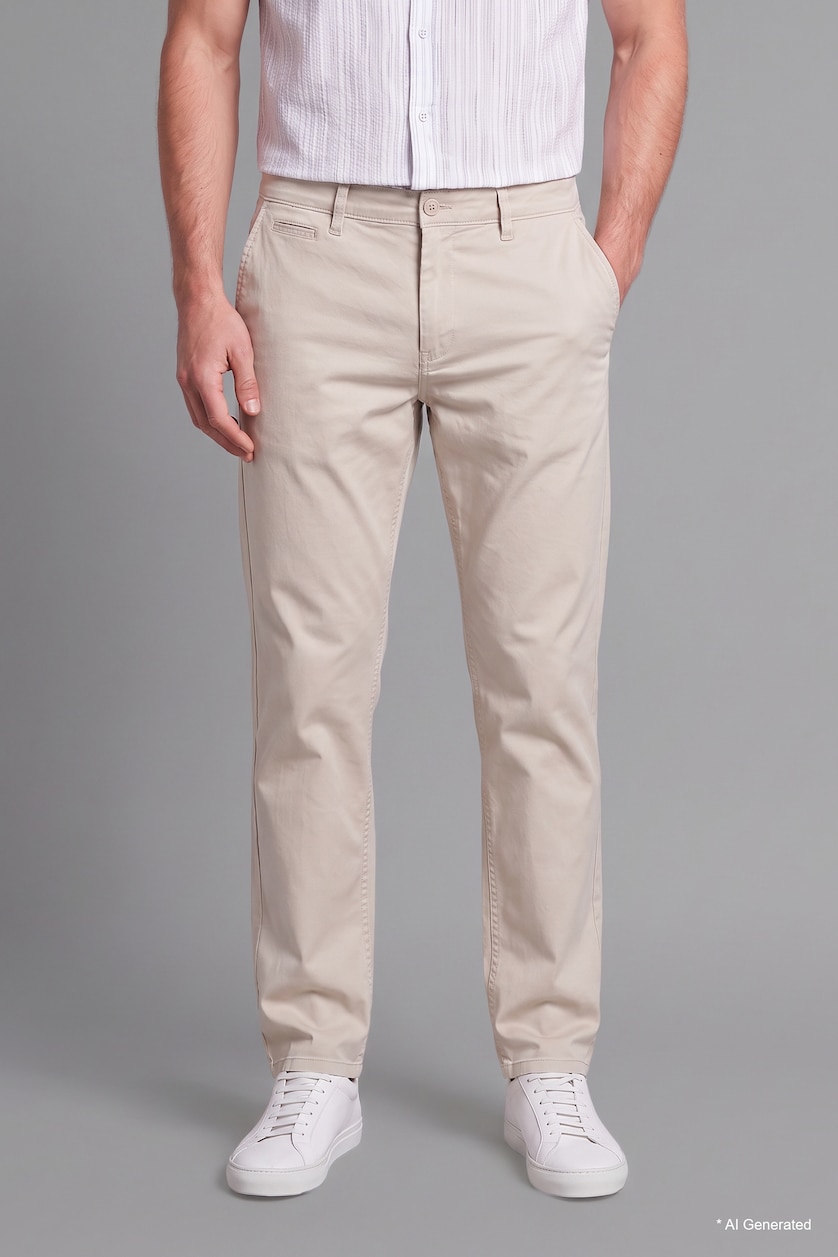 Erkek Taş Regular Fit Pantolon