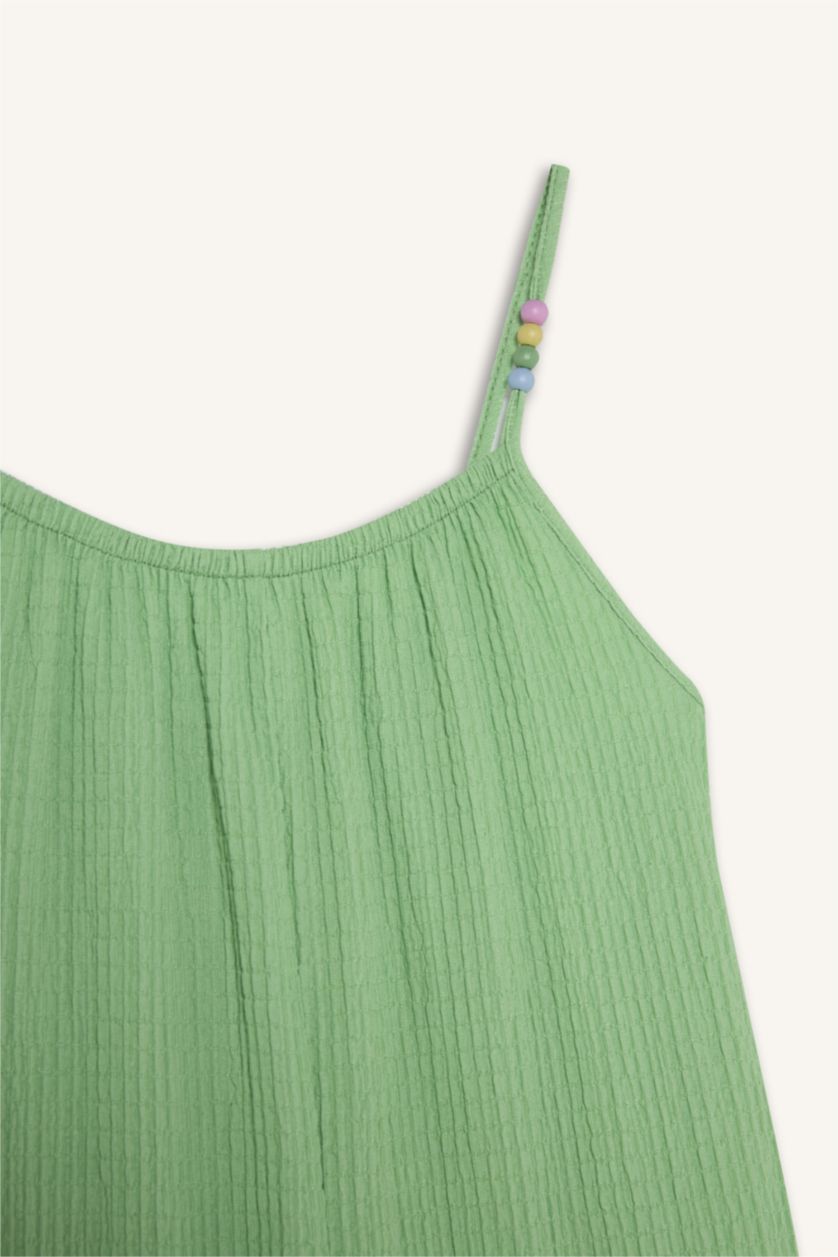 Kız Çocuk - Genç Kız Yeşil Tulum Kız Çocuk