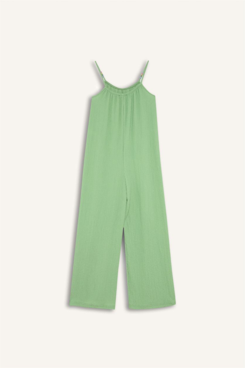 Kız Çocuk - Genç Kız Yeşil Tulum Kız Çocuk