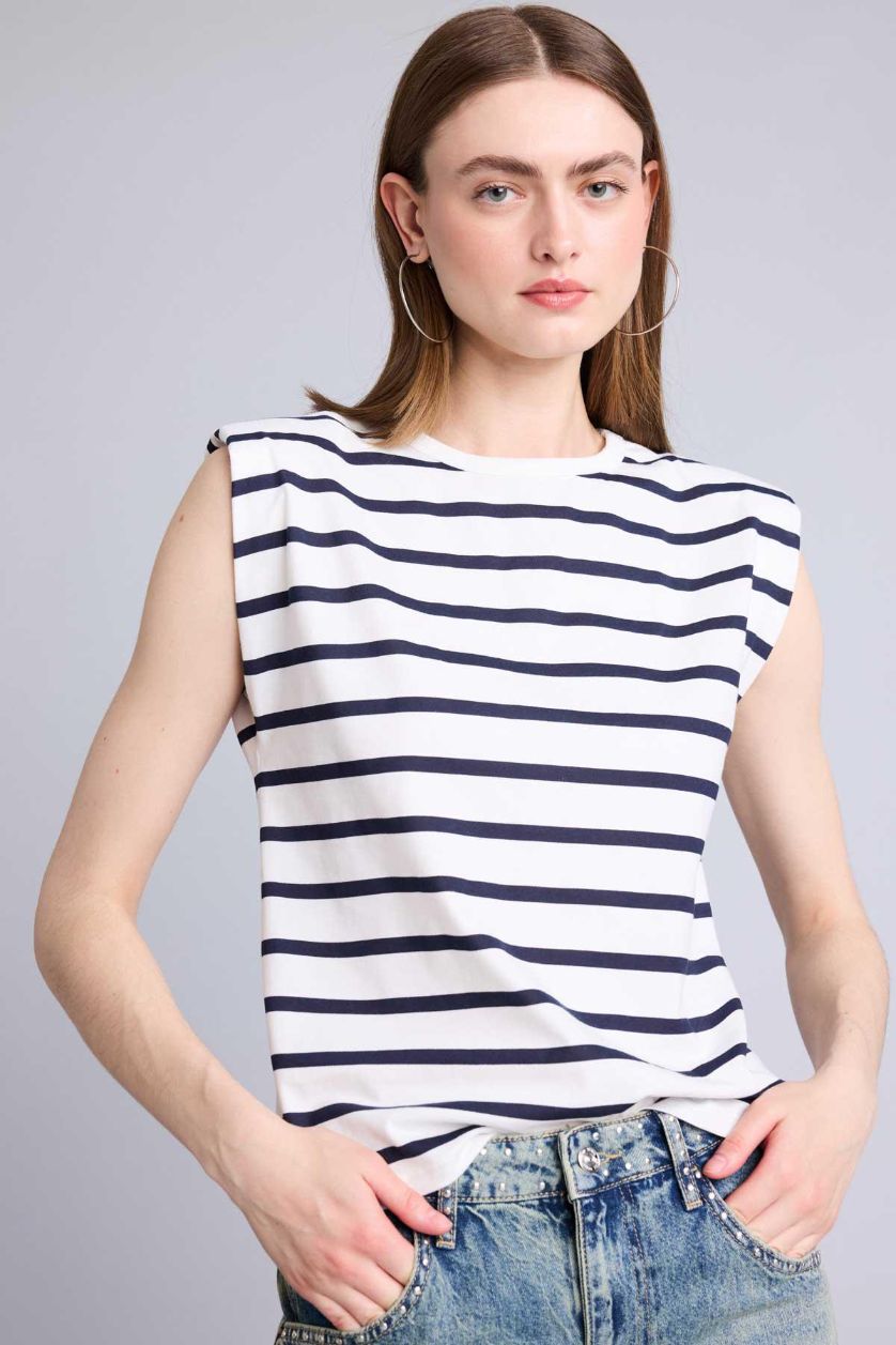 نساء كحلي تيشيرت نص ردن قصة مريحة وياخة مستديرة