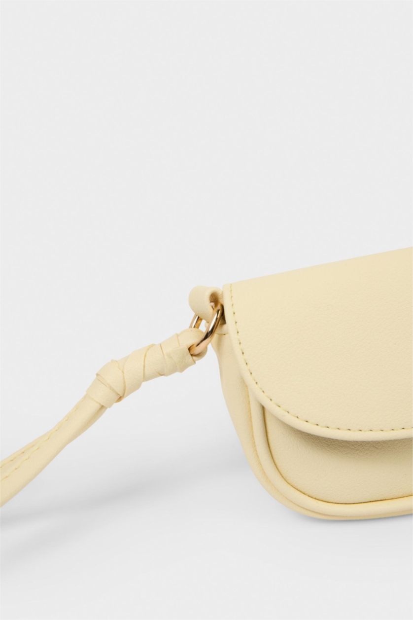 Kadın Açık Sarı Kadın Bozuk Para Çantası