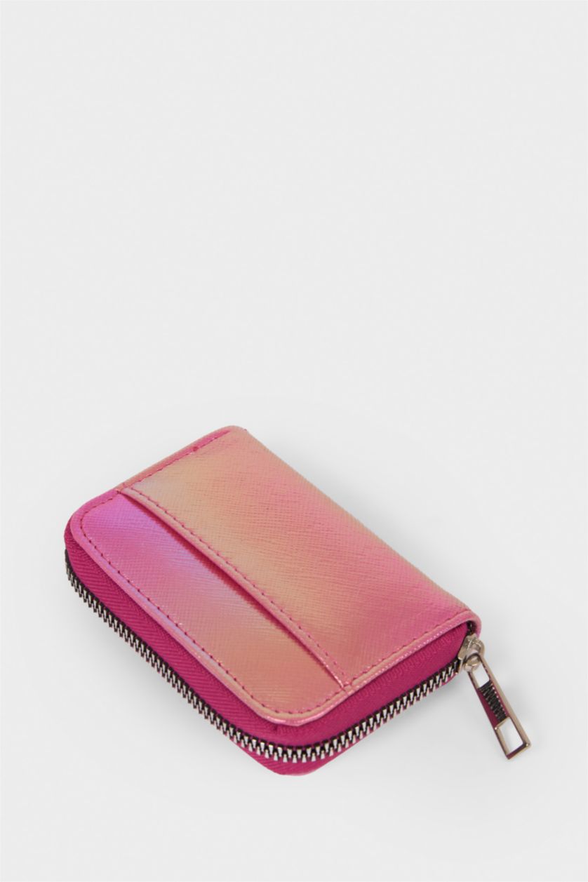 Kadın Pembe Kadın Bozuk Para Çantası