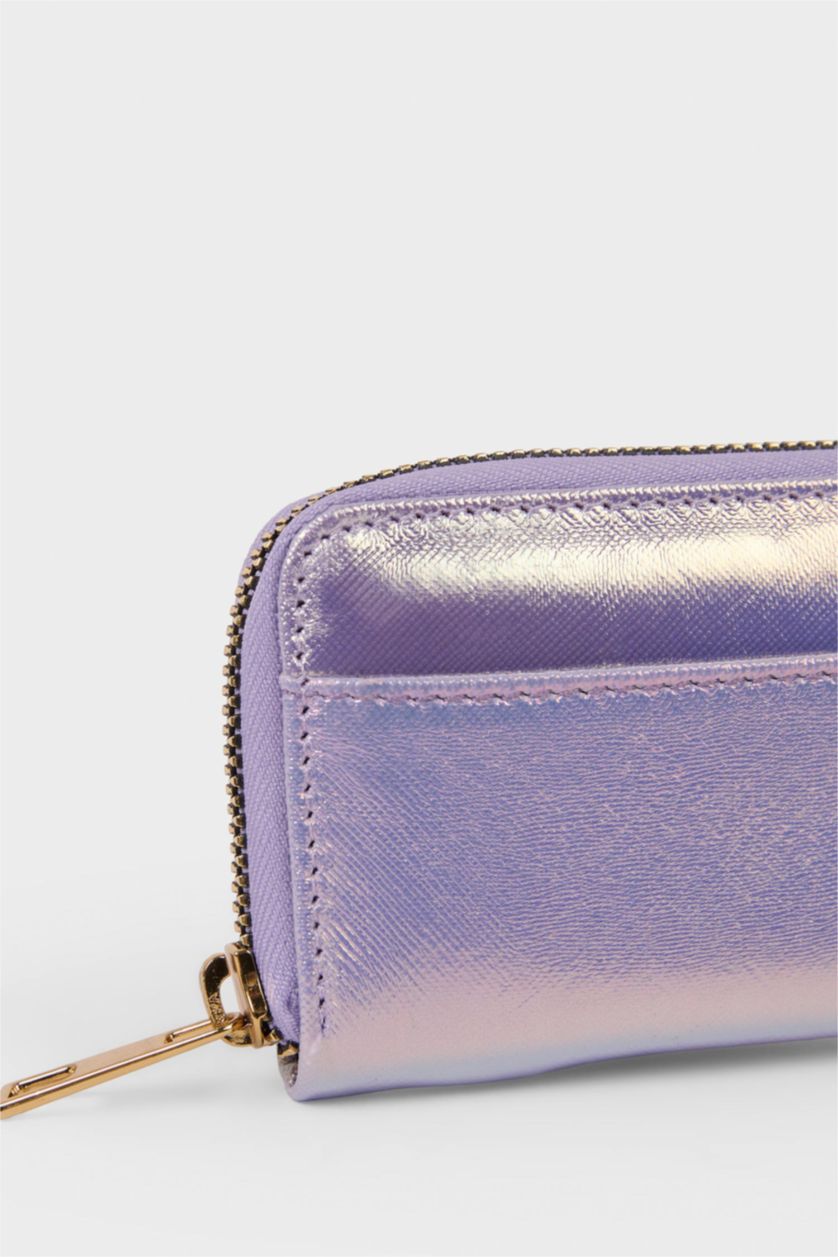 Kadın Lila Kadın Bozuk Para Çantası