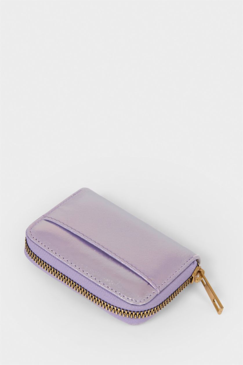 Kadın Lila Kadın Bozuk Para Çantası