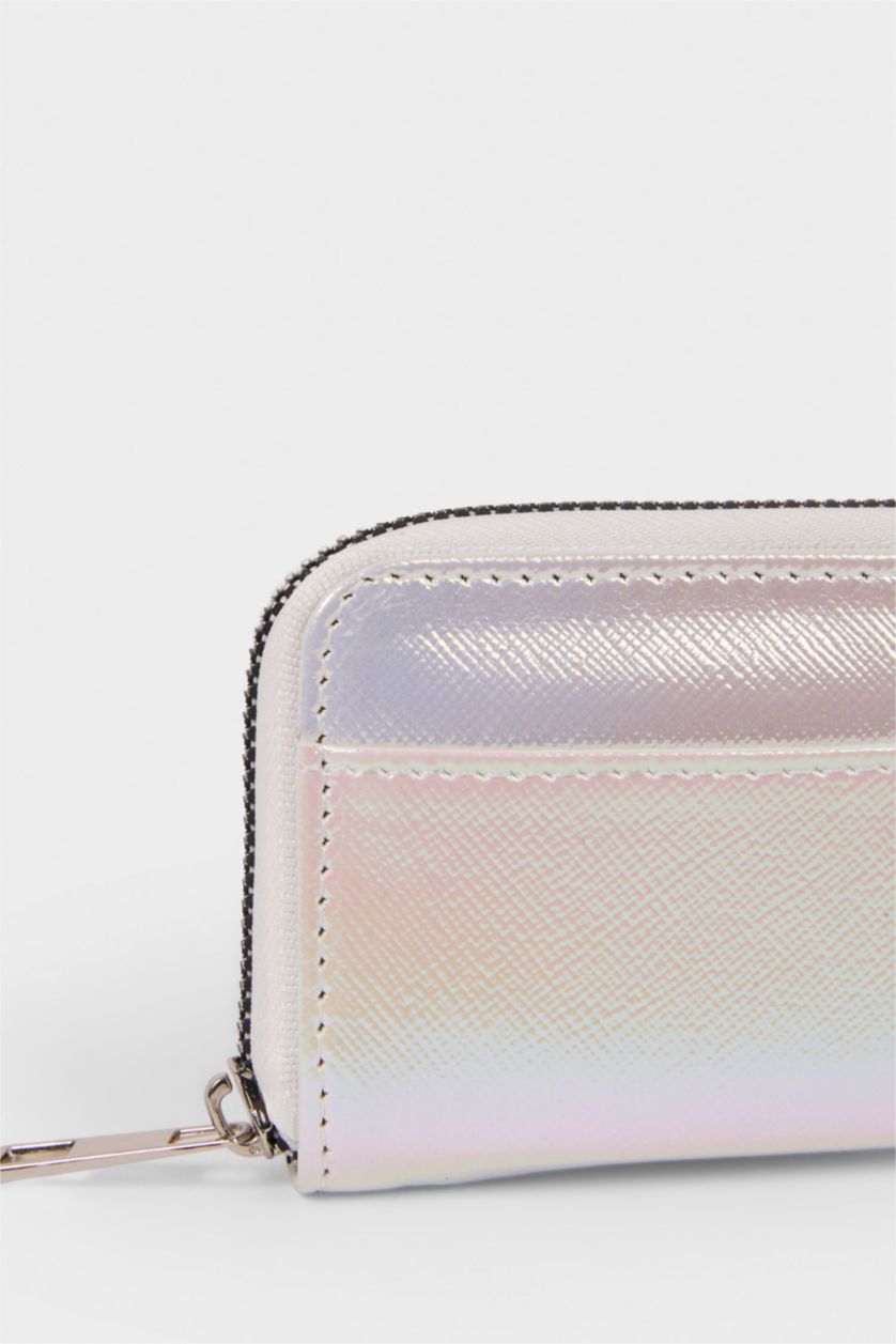 Kadın Beyaz Kadın Bozuk Para Çantası