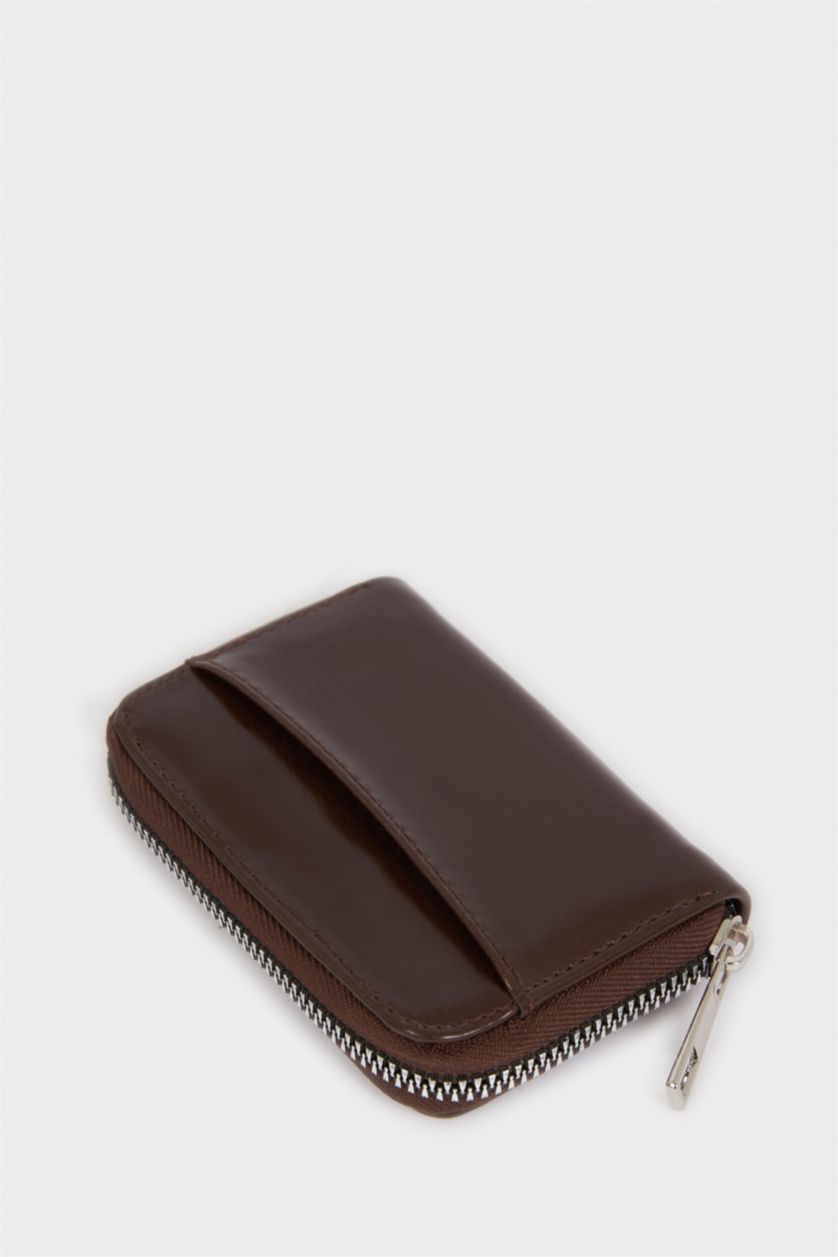 Kadın Kahve Kadın Bozuk Para Çantası