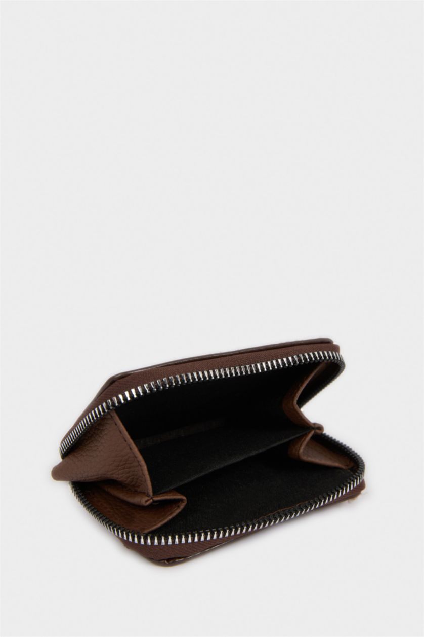 Kadın Kahve Kadın Bozuk Para Çantası