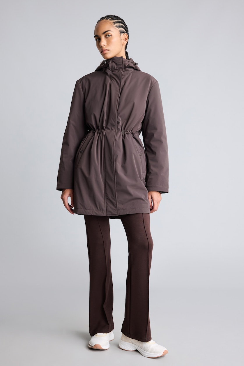 Әйелдерге Қоңыр Regular Fit парка