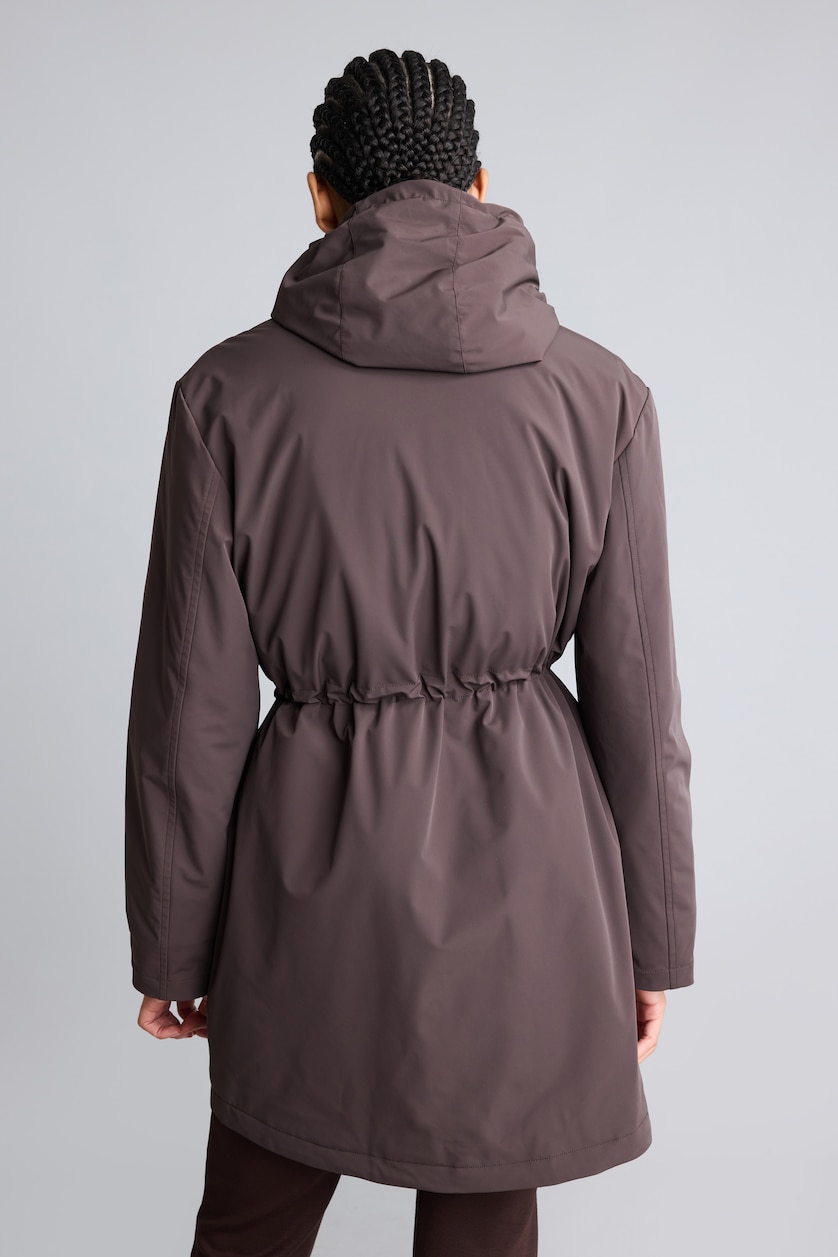 Әйелдерге Қоңыр Regular Fit парка