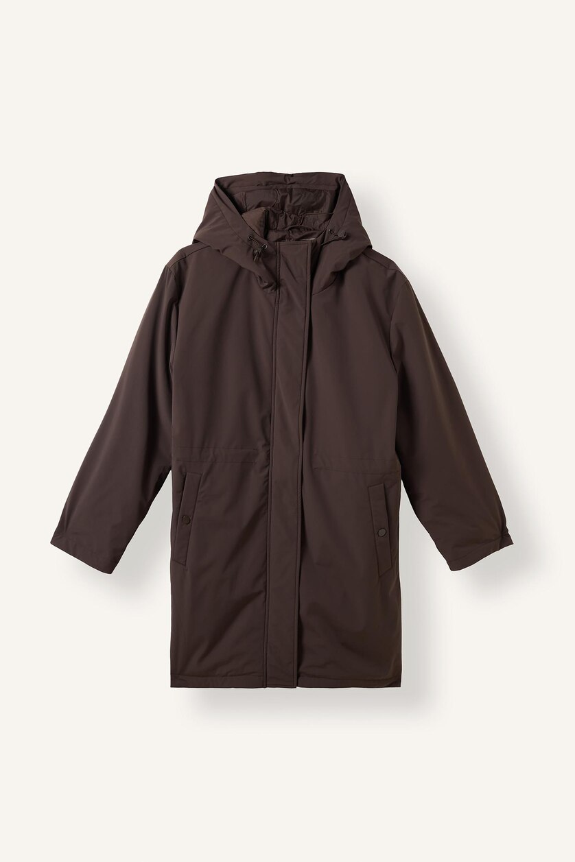 Әйелдерге Қоңыр Regular Fit парка