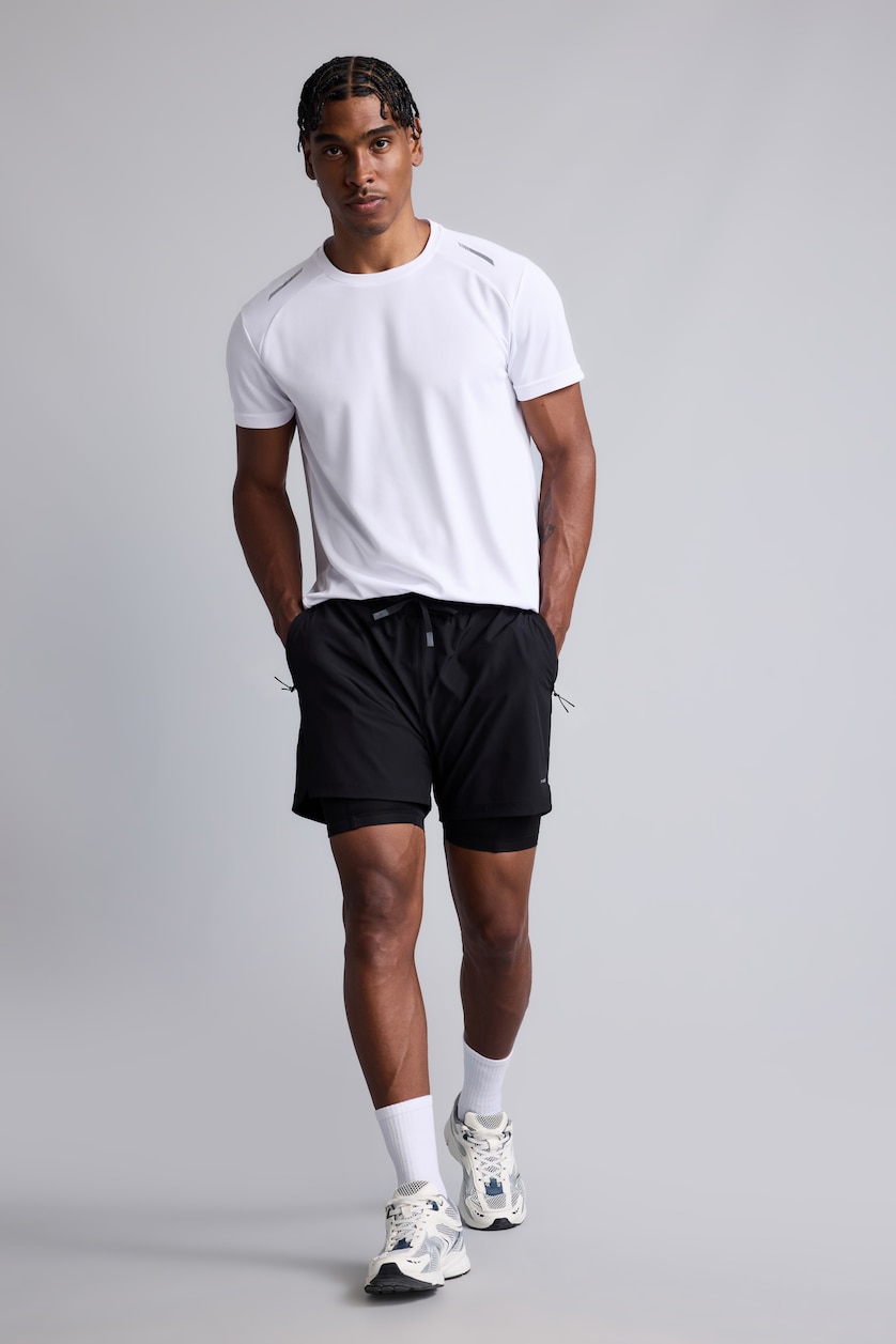 Ерлер қара Standard Fit шорты