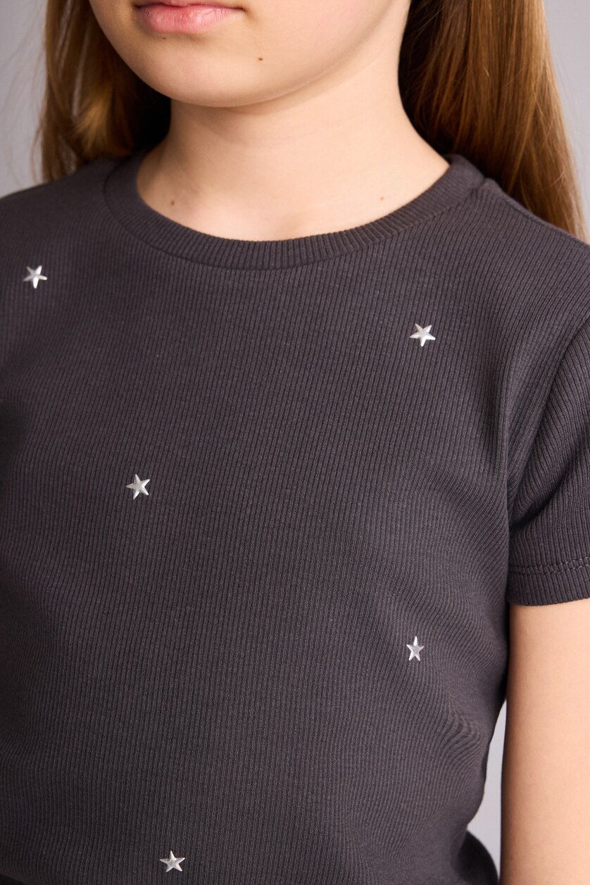 بنات أنثرا Girl Regular Fit Short Sleeve T-Shirt