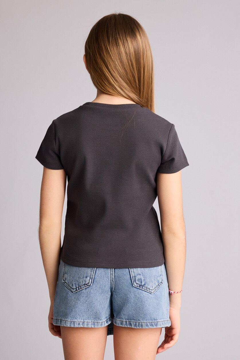 بنات أنثرا Girl Regular Fit Short Sleeve T-Shirt