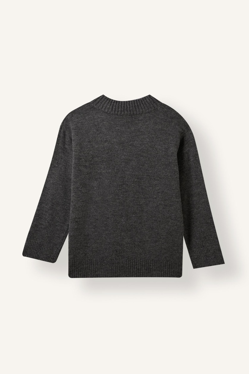 WOMAN Anthracite Melange Relax Fit Knitwear Tunic