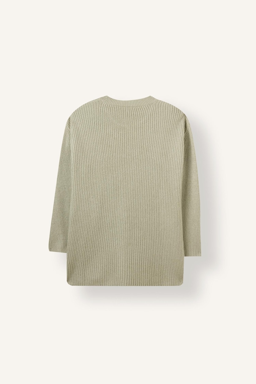 Women Mint Relax Fit Knitwear Tunic