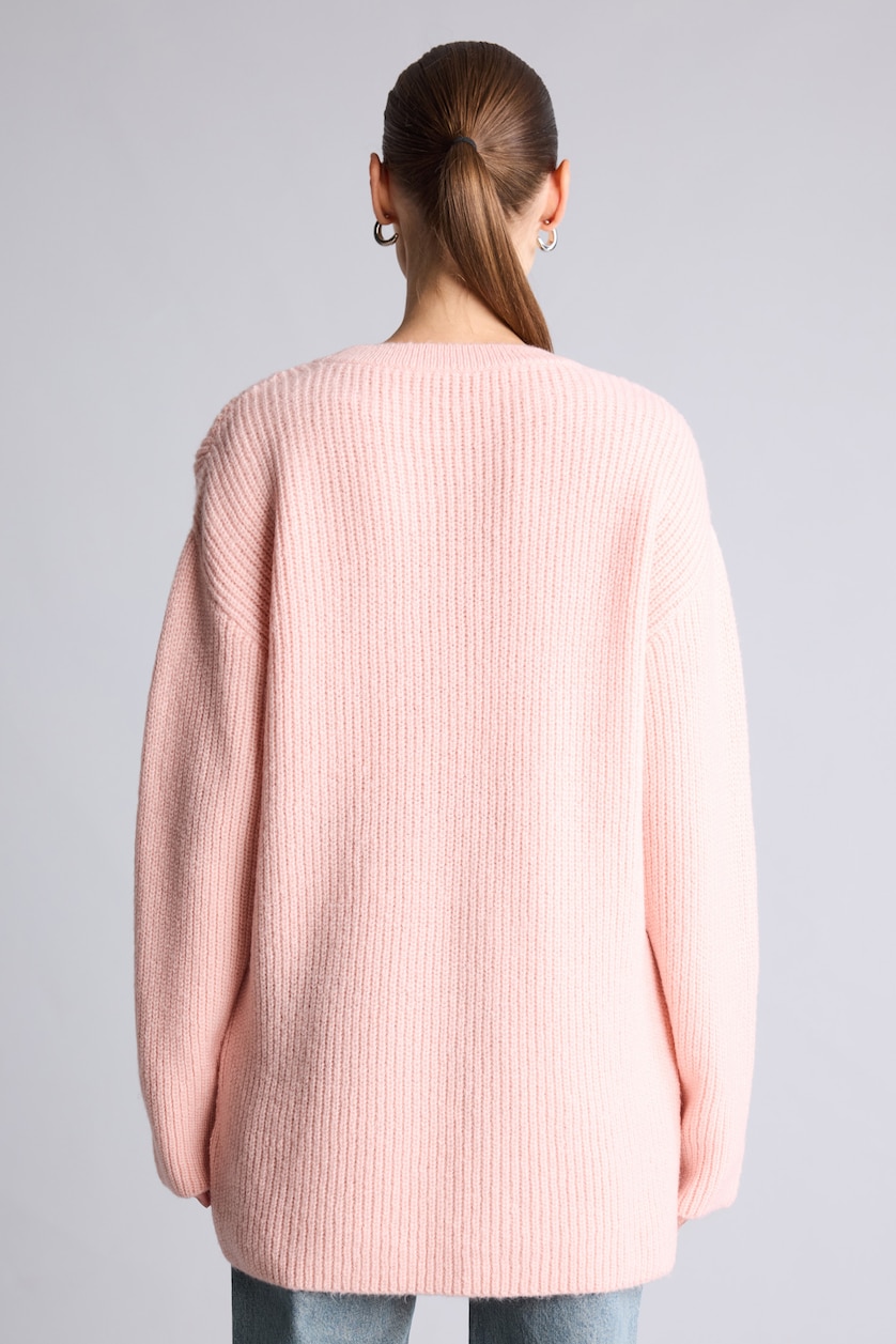 Kadın Pembe Fitilli Relaxed Fit Tunik