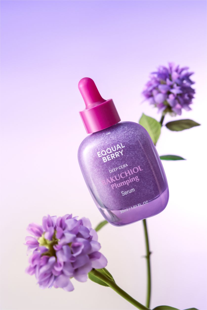 Kadın Koyu Mor Eqqualberry - Bakuchiol Plumping Kırışıklık ve Geniş Gözenek Önleyici 13 Çeşit Peptitli Bakuchiol Serum 30ml