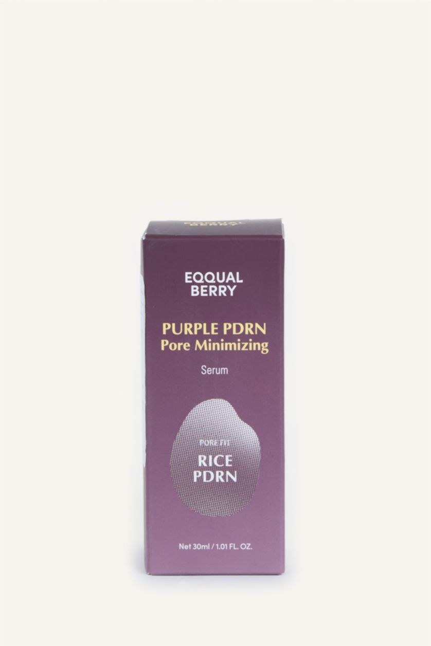 Woman Purple Eqqualberry Purple PDRN Pore Minimizing Purple Rice Serum 30ml