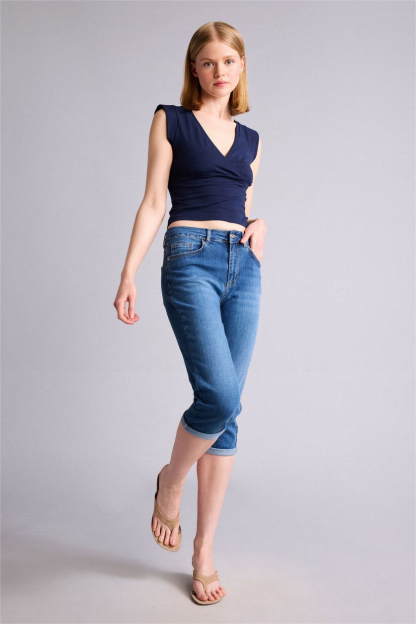 Women Light Indigo Denim