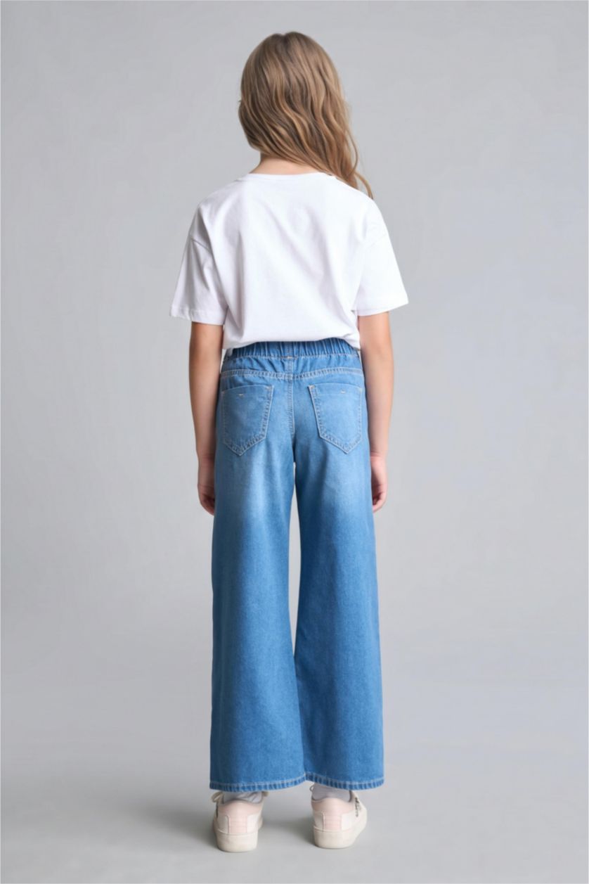 GIRLS & TEENS Light Blue Wide Leg Jeans