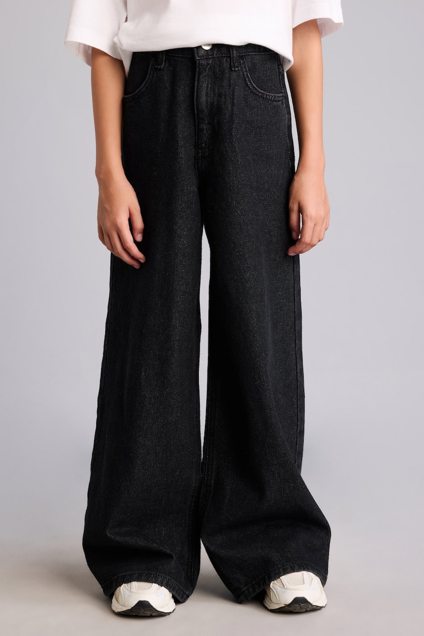 GIRLS & TEENS Black Girl 90's Wide Leg Jeans