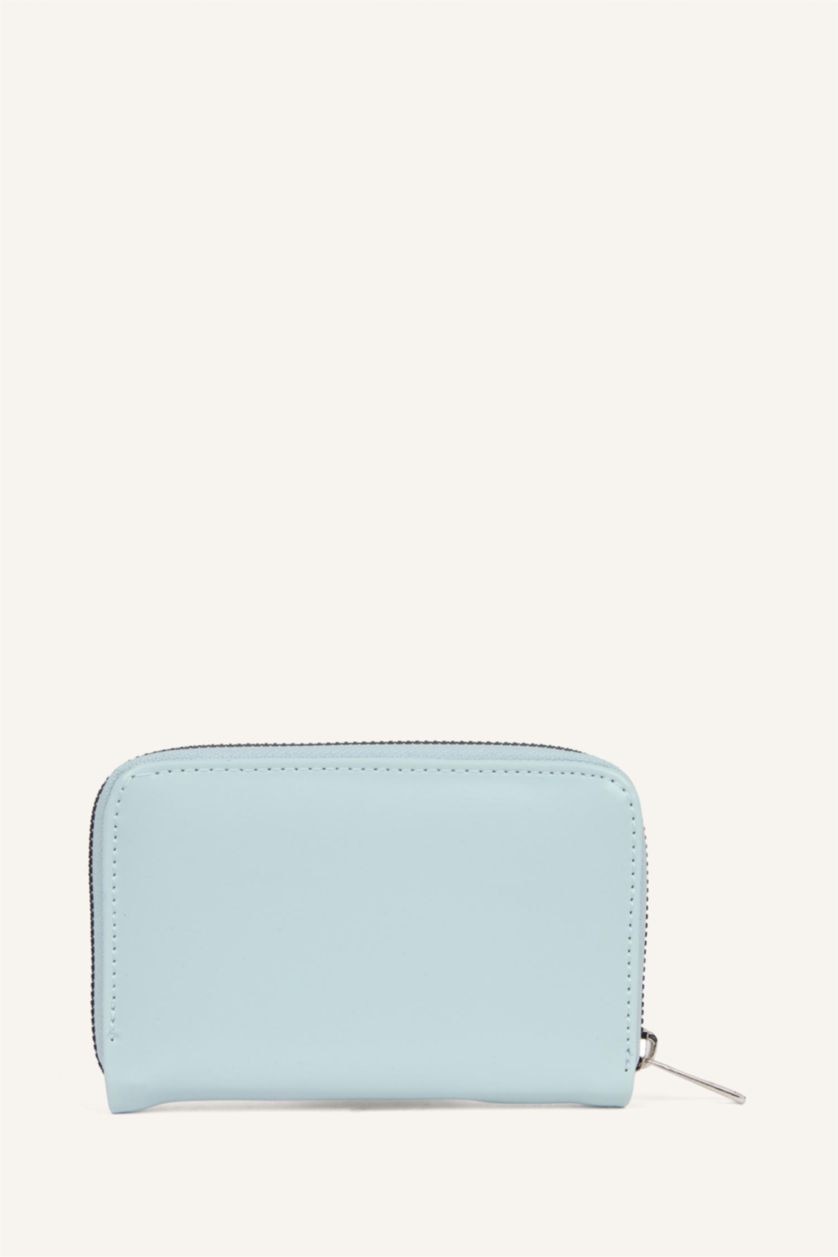 Women Blue Woman Faux Leather Wallets